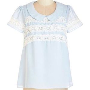 ModCloth Arcadian Dreams Top 2x